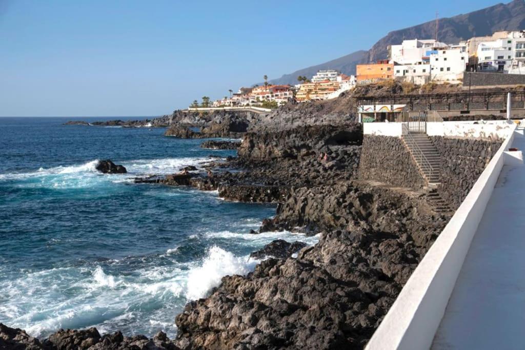 First Line Ocean View Studio Puerto de Santiago  Ngoại thất bức ảnh
