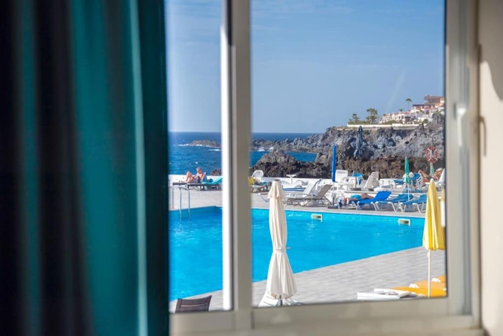 First Line Ocean View Studio Puerto de Santiago  Ngoại thất bức ảnh