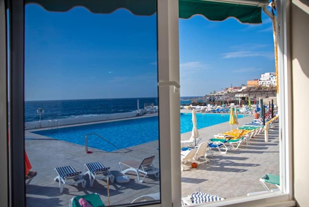 First Line Ocean View Studio Puerto de Santiago  Ngoại thất bức ảnh