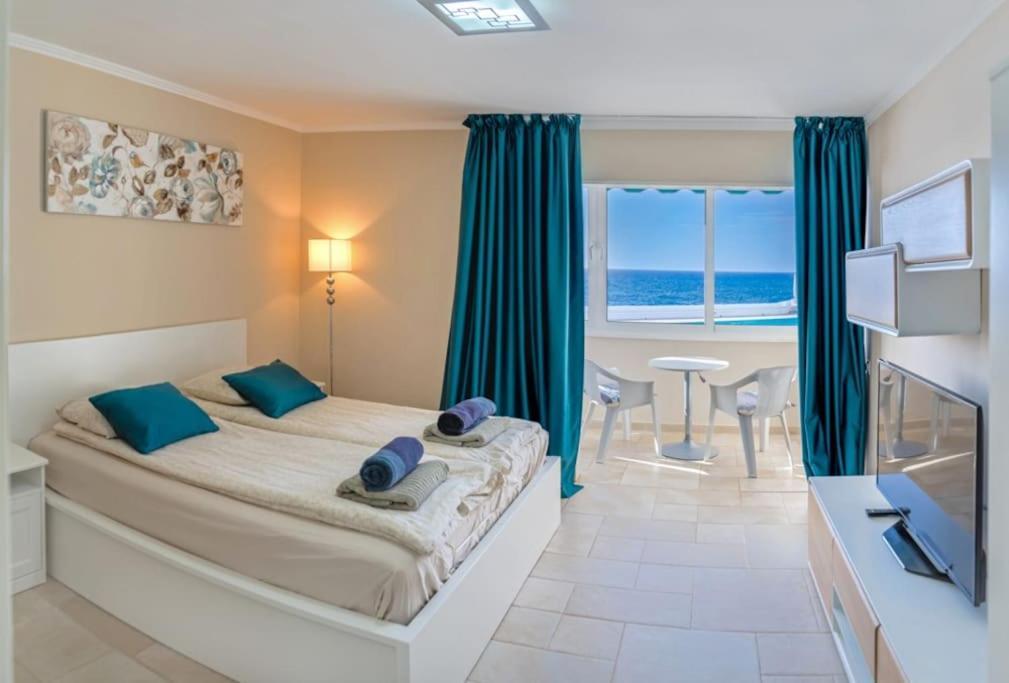 First Line Ocean View Studio Puerto de Santiago  Ngoại thất bức ảnh